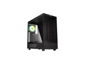 CAJA ATX ABYSM DANUBE SAVA H400 BLACK USB-C GPU MAX 410mm 2x3.5" 1x2.5"