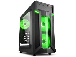 Añadir a la cesta Caja ATX Sharkoon VG6-W RGB ATX/MicroATX/Mini-ITX Verde Caja ATX Sharkoon VG6-W RGB ATX/MicroATX/Mini-ITX Verde