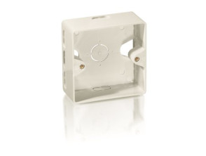 Caja de Superficie Equip - Rosetas RJ45 en Blanco - Modelo 1255