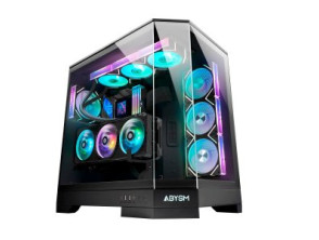 CAJA E-ATX DANUBE SAVA H600 10x2.5" USB-C GPU MAX 470mm COLOR NEGRO