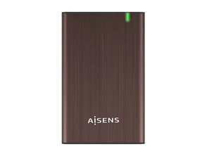 Caja Externa para Disco Duro 2.5'' Aisens ASE-2525BWN USB 3.0 Marrón