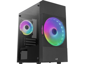 Caja Micro ATX Aerocool Atomic Lite Black V2