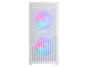 CAJA GAMING MICROATX MARS MCVORTEXW BLANC - CRISTAL TEMPLADO MESH FRONTAL GPU 273mm 1x3.5 2x2.5