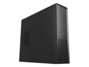 Caja MicroATX Slim UNYKA UK 3001 Black | Horizontal o Vertical | Fuente TFX Soportada