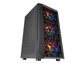 Caja MiniTorre Mars Gaming MCMESH Negro