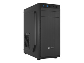 Caja Pc Natec Aracanta Midi Torre Atx Lector Tarjetas 1xusb2.0 2xusb3.0, Negro