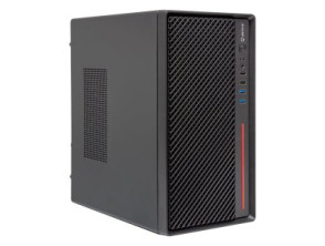 Micro ATX UNYKAch - Caja Numen 300 Pro para sobremesa y/o vertical, color negro con fuente de alimentación S.Fuente - 2USB 3.0 + 2USB 2.0