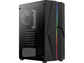 Caja Semitorre Aerocool Mecha Black