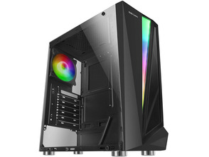 Caja Semitorre Mars Gaming MCL Negra