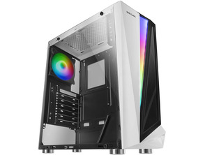 Caja Semitorre Mars Gaming MCLW Blanca