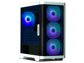 CAJA ZALMAN M4 MATX 4 X VENT 120MM ARGB 2XUSB 3.0 BLANCO S/N FUENTE