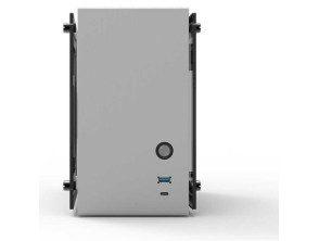 CAJA ZALMAN M4 MINI-ITX M2 1 X VENT 800MM ARGB 2XUSB 3.0 SILVER S/N FUENTE
