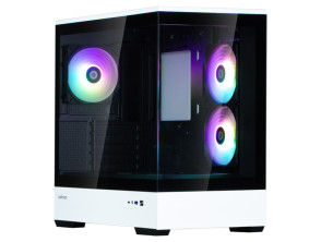 CAJA ZALMAN P30 AIR MATX 3 X VENT 120MM ARGB 2XUSB 3.0 BLANCO S/N FUENTE