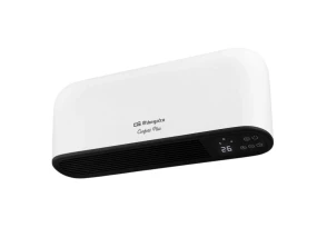 Calefactor de Pared Cerámico Orbegozo SPW 8000 - Negro/Blanco