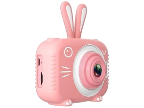 Cámara Digital Para Niños K3 Diseño Conejo Rosa