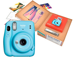 Añadir a la cesta Cámara Fujifilm Instax Mini 11 Bundle Sky Blue Cámara Fujifilm Instax Mini 11 Bundle Sky Blue