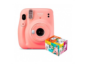 Añadir a la cesta Cámara Fujifilm Instax Mini 11 Rosa Kit Mr. Wonderful Cámara Fujifilm Instax Mini 11 Rosa Kit Mr. Wonderful