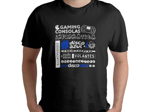 Añadir a la cesta Camiseta Negra Discoazul M Camiseta Negra Discoazul M