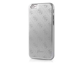 Carcasa Metálica Plata Apple iPhone 6/6s Plus Guess