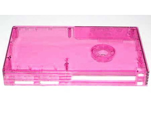 Carcasa Superior Rosa Transparente para Playstation 2
