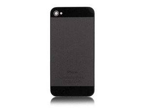 Carcasa trasera iPhone 4 (estilo iPhone 5) Negro