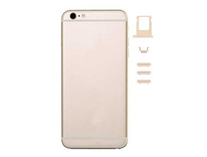 Carcasa Trasera iPhone 6S Oro + Botones Laterales + Bandeja SIM