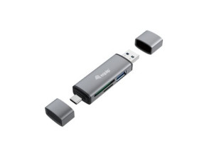 CARD READER EXTERNO EQUIP USB 3.0 - USB-A & USB-C DOBLE CONEXION OTG