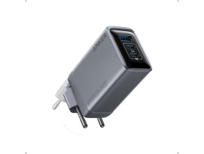 Cargador Anker Prime 100w 2x Usb-c 1x Usb-a Con Enchufe Plegable
