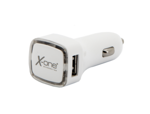 Cargador Coche 2 USB 2.1A Laterales (X-One)