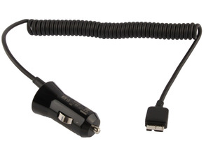 Cargador de coche para Samsung Galaxy Note 3 Negro