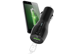 Añadir a la cesta Cargador de Batería Coche USB de 2.100 mA SBS Cargador de Batería Coche USB de 2.100 mA SBS