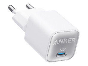 CARGADOR DE PARED ANKER ZOLO 30W 1 PUERTO USB-C BLANCO
