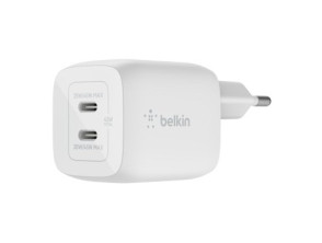Cargador USB-C Belkin 45W Gan Boost Charge Pro 2xUSB-C