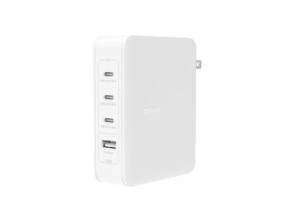 Cargador USB-C Belkin 140W Blanco - GAN Boost Charge 3xUSB-C 1xUSB-A