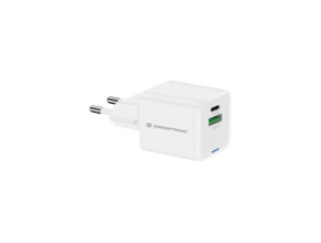 Añadir a la cesta CARGADOR USB GAN CONCEPTRONIC 20W BLANCO 1xUSB-C PD 1xUSB-A CARGADOR USB GAN CONCEPTRONIC 20W BLANCO 1xUSB-C PD 1xUSB-A