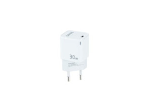 CARGADOR USB TOOQ GAN TQWC-GANPD30WT USB-C + PD 30W - BLANCO