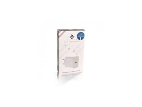 Cargador USB Vibian Carga Rápida 20W con Cable USB-C para Android