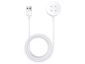 Cargador Blanco USB-A Compatible para Google Pixel Watch 3 / Pixel Watch 2 / Fitbit Versa 4 / Versa 3 - Marca CROCOCASE