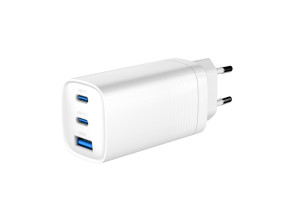 Añadir a la cesta Gembird Ta-uc-pdqc65-01-w Cargador Rápido Powerdelivery Usb Gan De 3 Puertos Y 65 W, Blanco Gembird Ta-uc-pdqc65-01-w Cargador Rápido Powerdelivery Usb Gan De 3 Puertos Y 65 W, Blanco