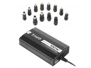 Añadir a la cesta Cargador Universal Portátil Tooq tqlc-100bs01m 100w (3 en 1) USB Cargador Universal Portátil Tooq tqlc-100bs01m 100w (3 en 1) USB