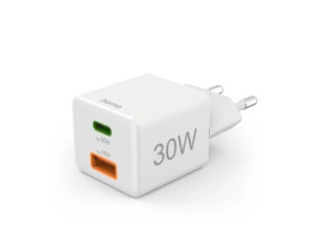 Añadir a la cesta Cargador USB GaN HAMA 30W Blanco 1xUSB-C PD 1xUSB-A Cargador USB GaN HAMA 30W Blanco 1xUSB-C PD 1xUSB-A