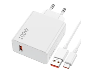 Añadir a la cesta Cargador Xiaomi 100W Charging Combo (Type-A) EU Cargador Xiaomi 100W Charging Combo (Type-A) EU