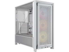 CAJA CORSAIR SEMITORRE ATX FRAME 4000D RS ARGB BLANCA