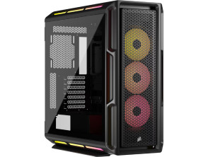 CAJA CORSAIR 5000T LX RGB TG BLACK SEMITORRE ATX