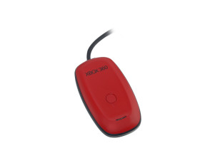 Receptor PC periféricos inalámbricos (No Oficial) Rojo Xbox 360