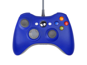 Mando Xbox 360 Azul (No oficial)