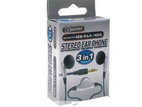 Auriculares Stereo NDS/GBAM/PSP