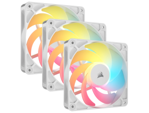 Añadir a la cesta VENTILADOR CORSAIR AUXILIAR RS120R A-RGB 120MM WHITE TRIPLE PACK VENTILADOR CORSAIR AUXILIAR RS120R A-RGB 120MM WHITE TRIPLE PACK