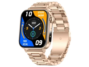 Colmi P80 Smartwatch con Correa de Acero en Color Oro
