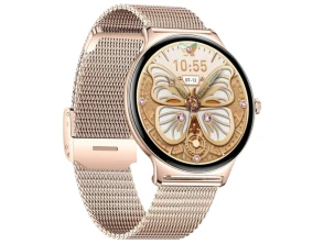 Colmi V89 - Reloj Inteligente con Correa de Metal Oro